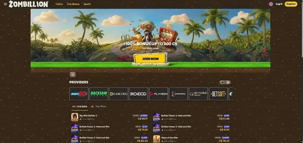 Portada de Zombillion en inglés
